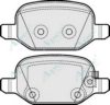 APEC braking PAD1923 Brake Pad Set, disc brake
